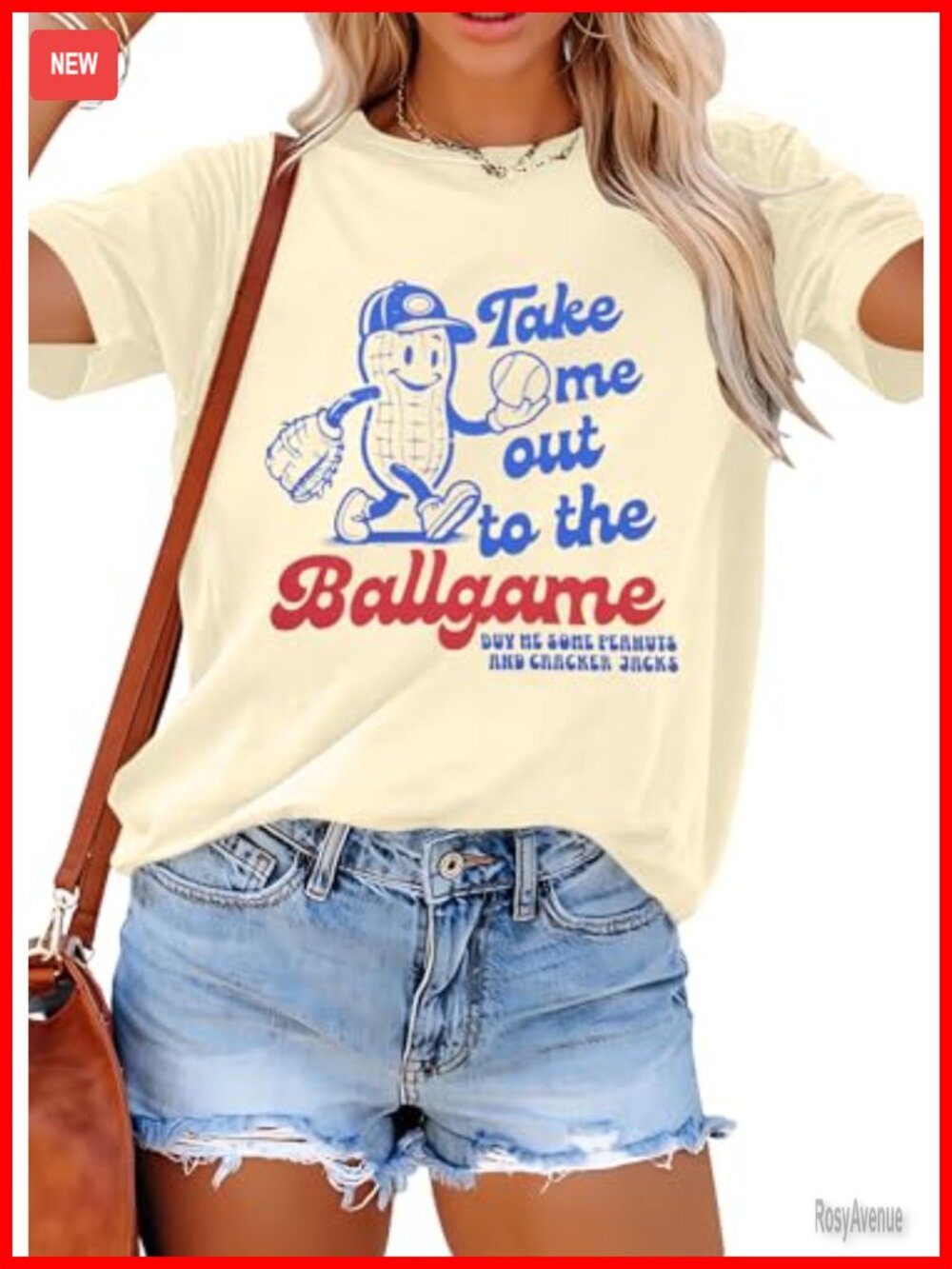Baseball Mom Shirt Vintage Graphic Tee Short Sleeve Game Day Soft Cotton